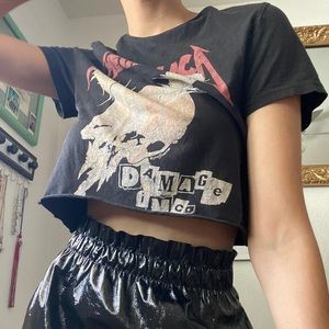 Metallica Cropped T-shirt 🕊